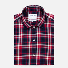 Load image into Gallery viewer, The Red Gennett Plaid Casual Shirt Casual Shirt- Ledbury
