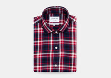 Load image into Gallery viewer, The Red Gennett Plaid Casual Shirt Casual Shirt- Ledbury