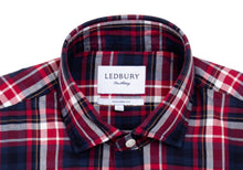 Load image into Gallery viewer, The Red Gennett Plaid Casual Shirt Casual Shirt- Ledbury