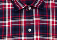 Load image into Gallery viewer, The Red Gennett Plaid Casual Shirt Casual Shirt- Ledbury