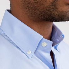 Load image into Gallery viewer, The Blue Hudson Pinpoint Oxford Dress Shirt