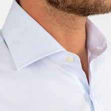 Load image into Gallery viewer, The White James Dot Dress Shirt