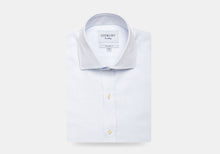 Load image into Gallery viewer, The White James Dot Dress Shirt
