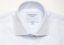 Load image into Gallery viewer, The White James Dot Dress Shirt