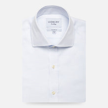 Load image into Gallery viewer, The White James Dot Dress Shirt