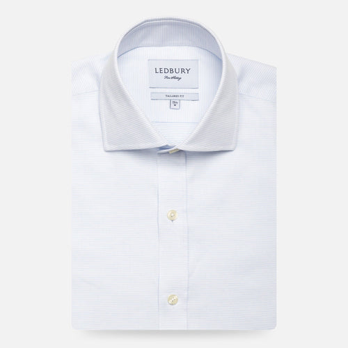 The White James Dot Dress Shirt