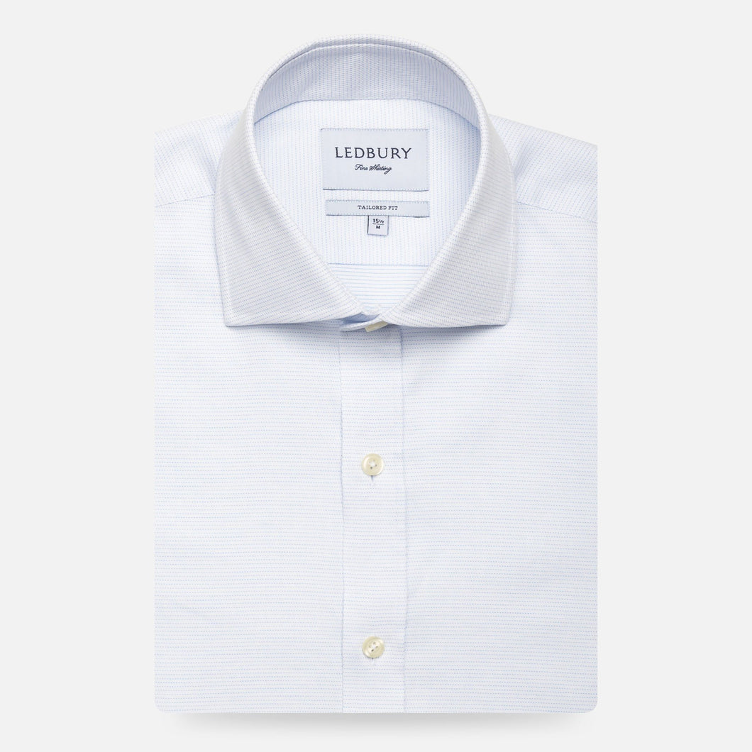 The White James Dot Dress Shirt