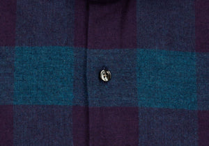 The Blackberry Kenesaw Flannel Casual Shirt Casual Shirt- Ledbury