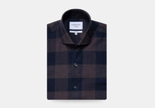 Load image into Gallery viewer, The Navy Kenesaw Flannel Casual Shirt