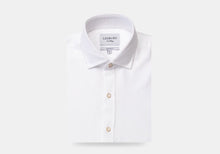 Load image into Gallery viewer, The White Kent Sport Texture Dress Shirt