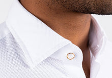 Load image into Gallery viewer, The White Kent Sport Texture Dress Shirt