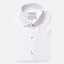 Load image into Gallery viewer, The White Kent Sport Texture Dress Shirt