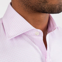 Load image into Gallery viewer, The Pale Pink Kimball Check Dress Shirt
