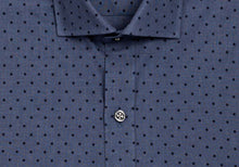 Load image into Gallery viewer, The Cadet Blue Lonsdale Printed Dot Casual Shirt Casual Shirt- Ledbury