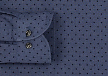 Load image into Gallery viewer, The Cadet Blue Lonsdale Printed Dot Casual Shirt Casual Shirt- Ledbury