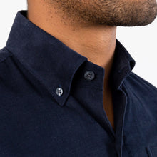 Load image into Gallery viewer, The Navy Mathews Corduroy Casual Shirt