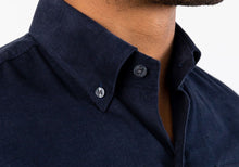Load image into Gallery viewer, The Navy Mathews Corduroy Casual Shirt