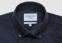 Load image into Gallery viewer, The Navy Mathews Corduroy Casual Shirt