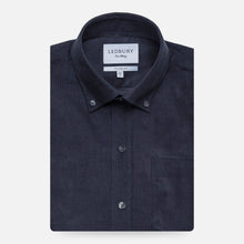 Load image into Gallery viewer, The Navy Mathews Corduroy Casual Shirt