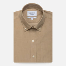 Load image into Gallery viewer, The Tan Mathews Corduroy Casual Shirt
