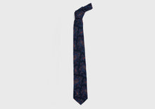 Load image into Gallery viewer, The Navy Pemberton Print Tie