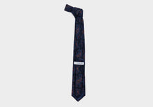 Load image into Gallery viewer, The Navy Pemberton Print Tie