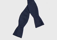 Load image into Gallery viewer, The Navy Ridgemont Bow Tie