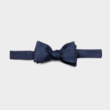 Load image into Gallery viewer, The Navy Ridgemont Bow Tie