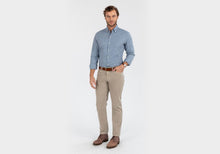 Load image into Gallery viewer, The Light Blue Heather Ryan Brushed Casual Shirt Casual Shirt- Ledbury