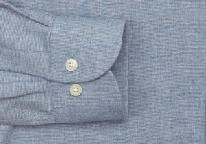 The Light Blue Heather Ryan Brushed Casual Shirt Casual Shirt- Ledbury