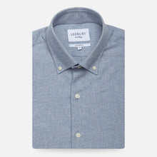 Load image into Gallery viewer, The Light Blue Heather Ryan Brushed Casual Shirt Casual Shirt- Ledbury