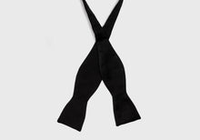 Load image into Gallery viewer, The Black Whitmore Bow Tie