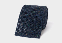 Load image into Gallery viewer, The Navy Wilshire Knit Tie