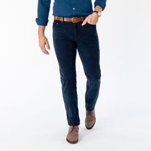 Load image into Gallery viewer, The Navy Franklin 5-Pocket Corduroy Pant