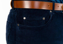 Load image into Gallery viewer, The Navy Franklin 5-Pocket Corduroy Pant