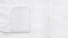 Load image into Gallery viewer, White Fine Twill French Cuff Dress Shirt