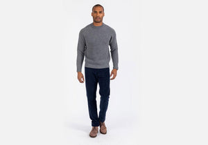 The Grey Heather Woodside Crew Neck Sweater