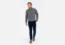 Load image into Gallery viewer, The Grey Heather Woodside Crew Neck Sweater