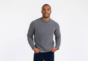 The Grey Heather Woodside Crew Neck Sweater
