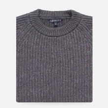 Load image into Gallery viewer, The Grey Heather Woodside Crew Neck Sweater