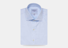 Load image into Gallery viewer, The Blue Fine Twill Spread Dress Shirt Dress Shirt- Ledbury