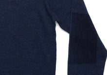 Load image into Gallery viewer, The Navy Emmons Stripe V-Neck Sweater