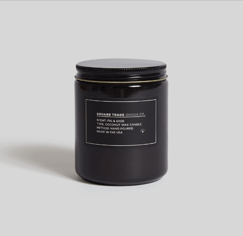 Square Trade Goods Fig and Sage Candle Candle- Ledbury