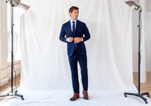 Load image into Gallery viewer, The Slim Fit Navy Wellington Sport Coat