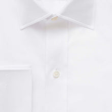 Load image into Gallery viewer, White Fine Twill French Cuff Dress Shirt
